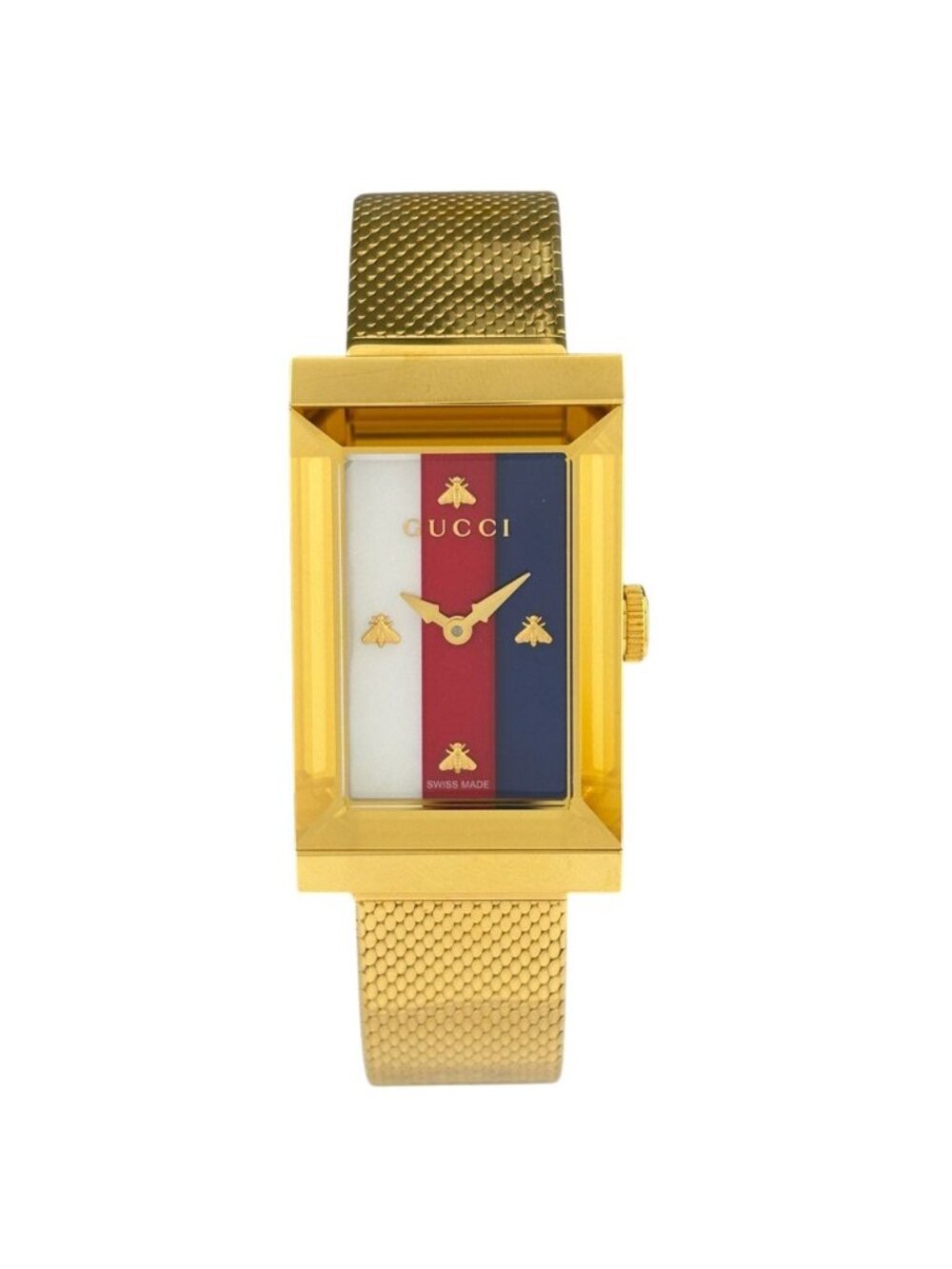 Gucci Frame 147.4 Watch SS Quartz Multicolor - Picture 2 of 4